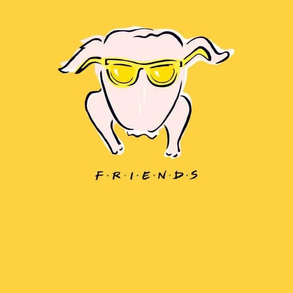 Friends Turkey Women's T-Shirt - Yellow