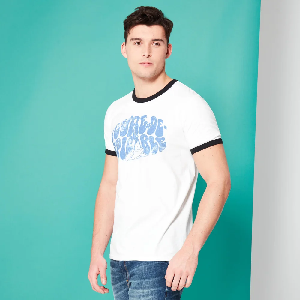 Looney Tunes Kaboom Collection You're Despicable Men's T-Shirt - Black Ringer - L Image 1