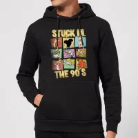 Cartoon Network Stuck In The 90s Hoodie - Black - undefined undefined