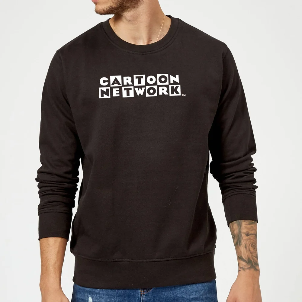 Cartoon Network Logo Sweatshirt - Black - S Image 1