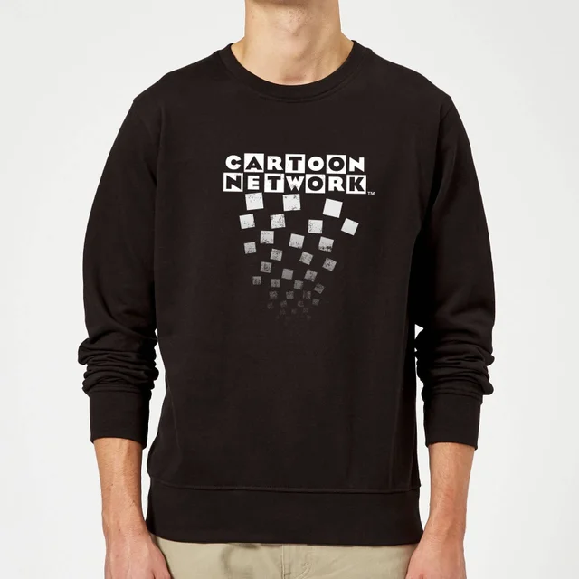Cartoon Network Logo Fade Sweatshirt - Black