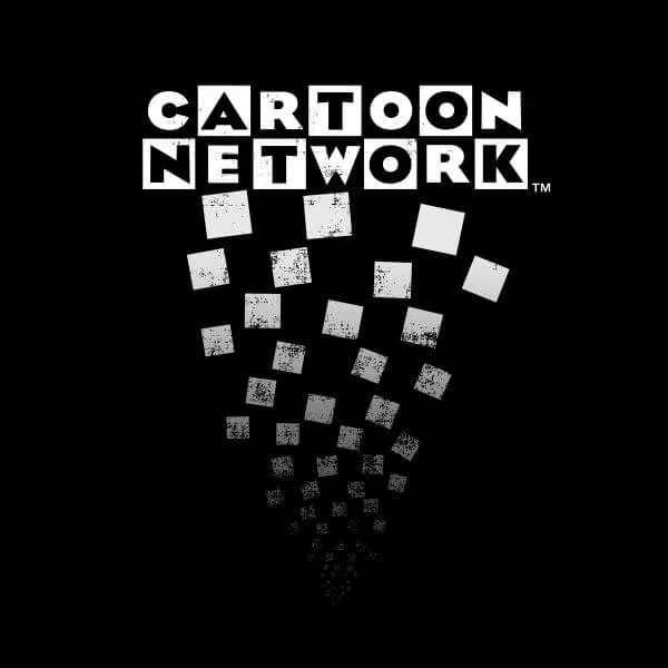 Cartoon Network Logo Fade Women's T-Shirt - Black