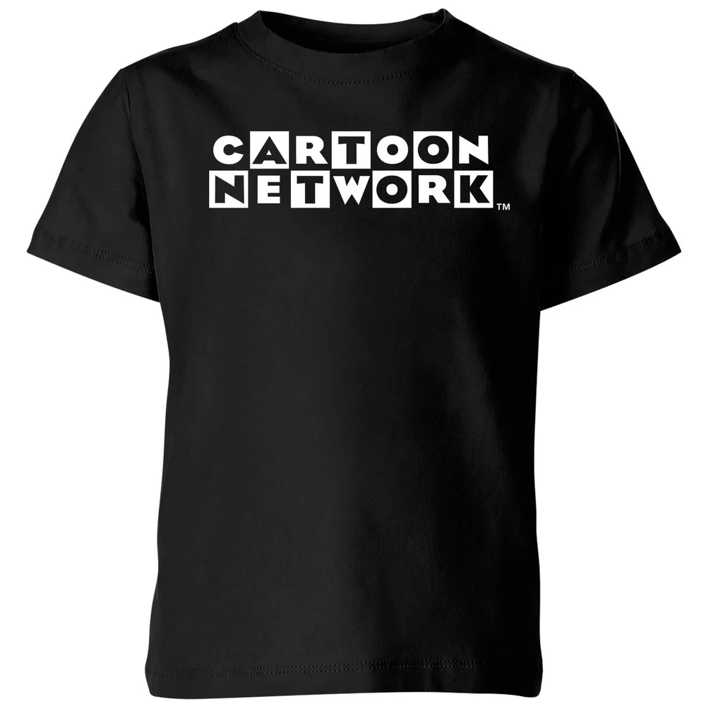 Cartoon Network Logo Kids' T-Shirt - Black - 3-4 Years Image 1
