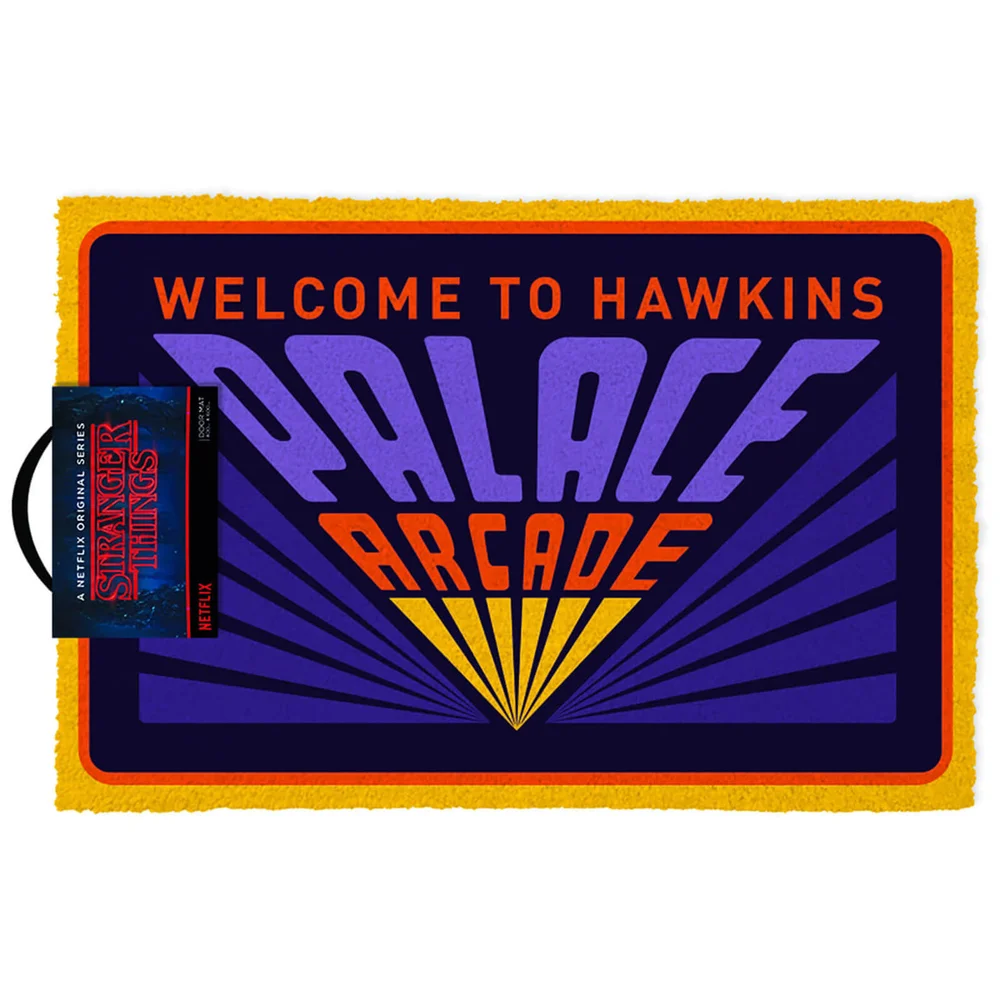 Stranger Things (Palace Arcade) Doormat - Zavvi Exclusive Image 1
