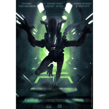 Aliens (Run) Print
