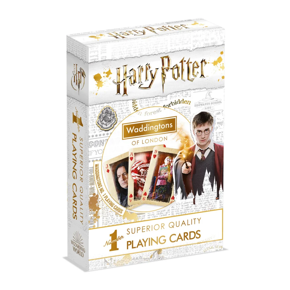 Waddingtons Number 1 Playing Cards - Harry Potter Edition Image 1