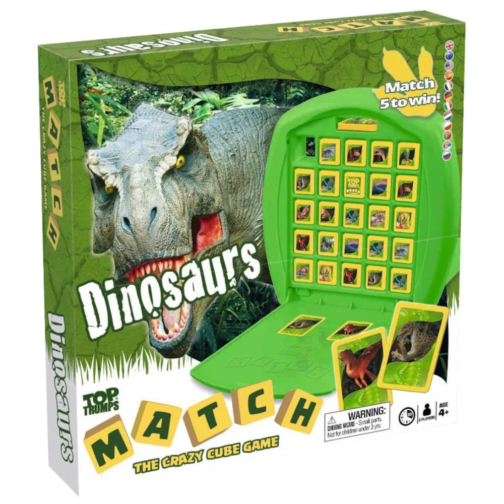 Top Trumps Match Board Game - Dinosaurs Edition Image 1