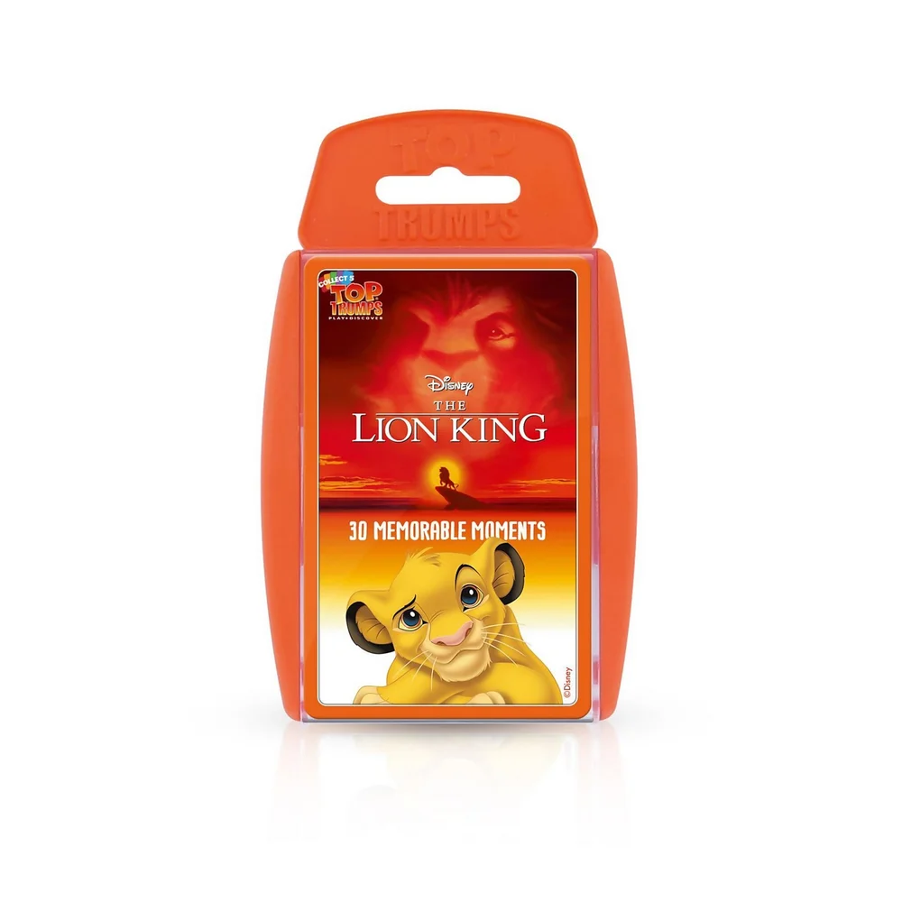 Top Trumps Card Game - The Lion King Edition Image 1