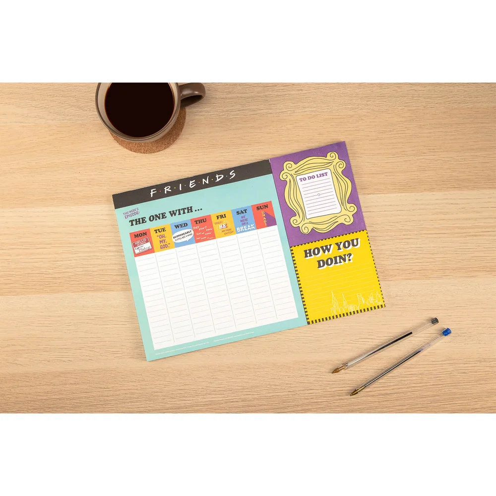 Friends Weekly Planner Image 1