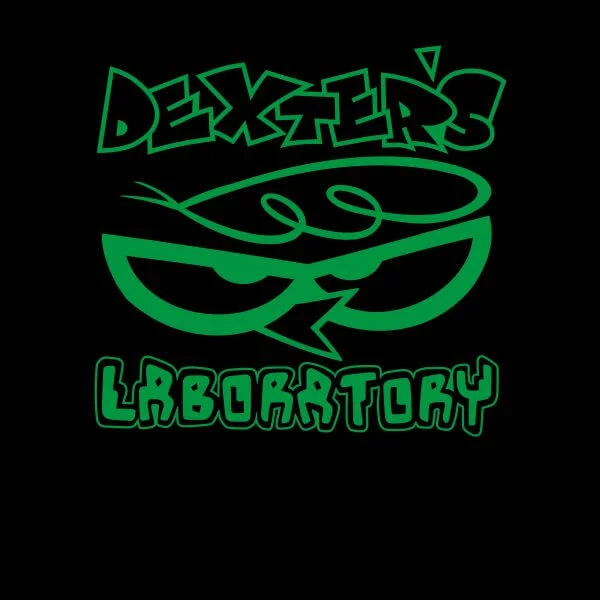 Dexters Lab Logo Women's T-Shirt - Black