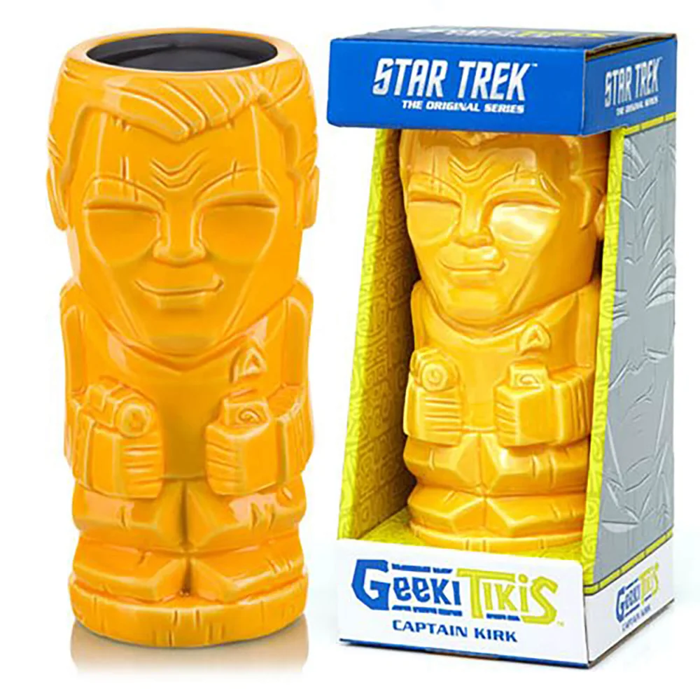 Beeline Creative Star Trek: TOS Captain Kirk 16 oz. Geeki Tikis Mug Image 1