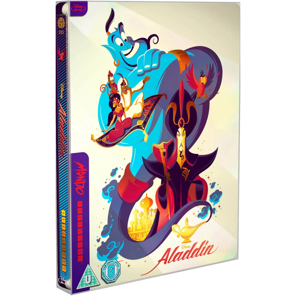 Aladdin - Mondo #35 Zavvi Exclusive Limited Edition Steelbook Image 1