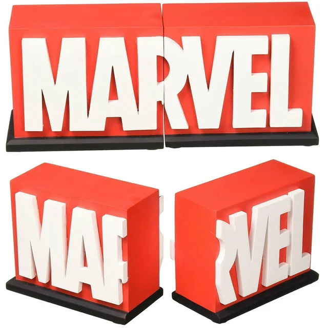Gentle Giant Marvel Logo Bookends - 11cm