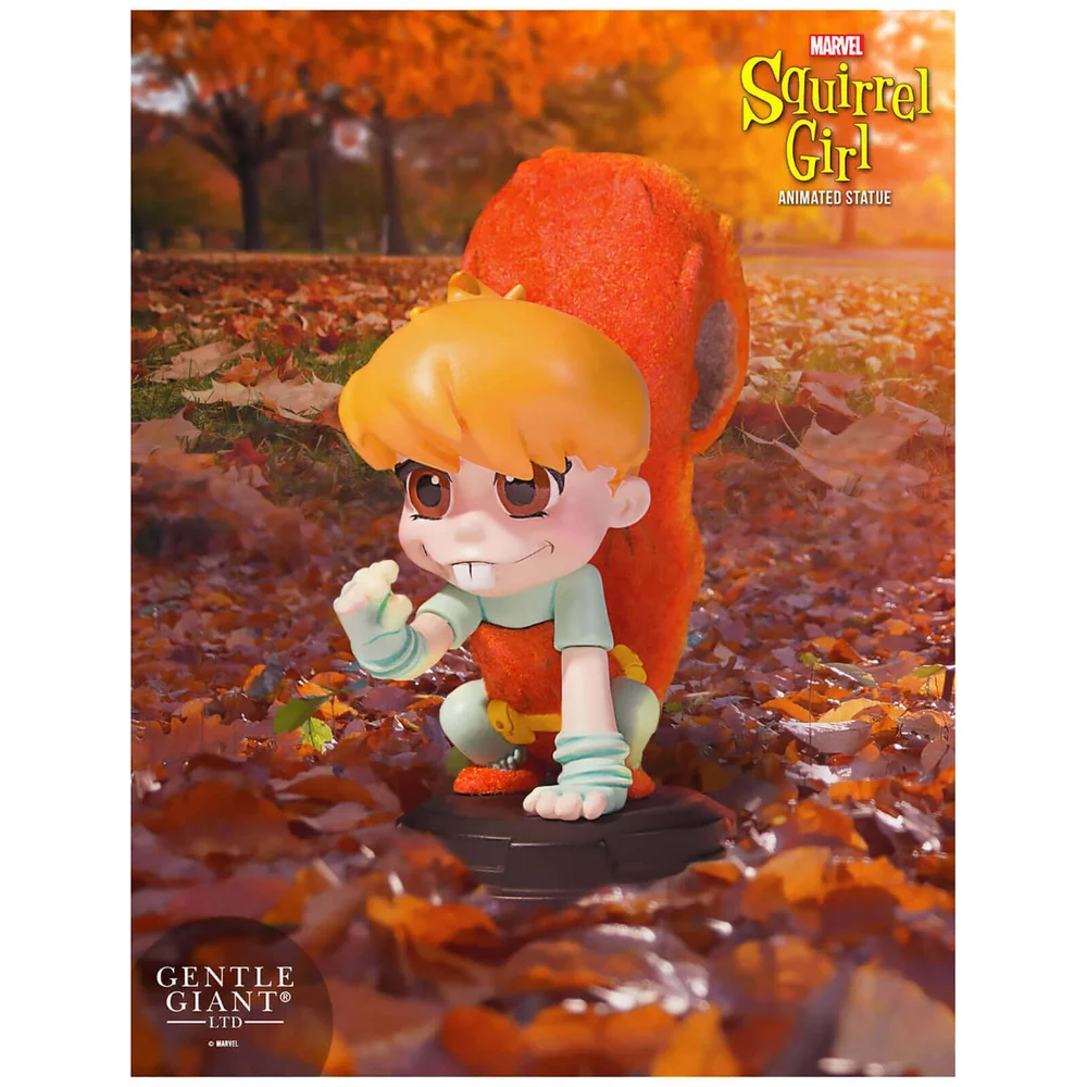 Gentle Giant Marvel Squirrel Girl Marvel Animated Style Squirrel Girl Statue - 11cm Image 1