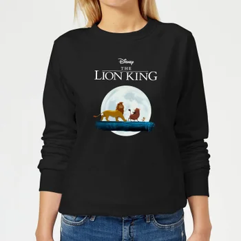 Disney Lion King Hakuna Matata Walk Women's Sweatshirt - Black