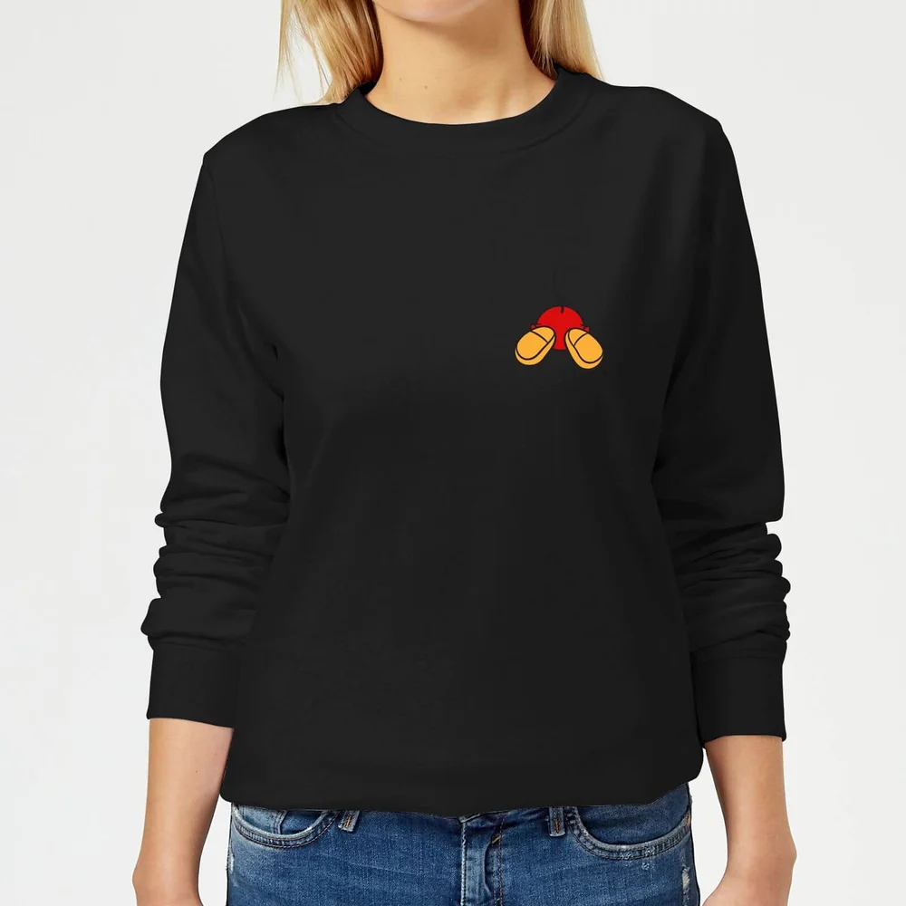 Disney Mickey Mouse Backside Women's Sweatshirt - Black - XS Image 1