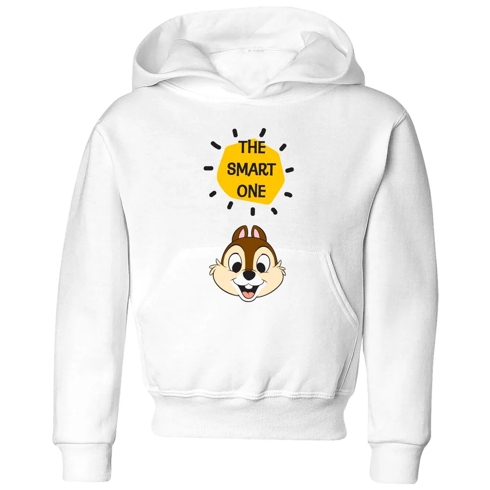 Disney Chip 'N' Dale The Smart One Kids' Hoodie - White - 3-4 Years Image 1