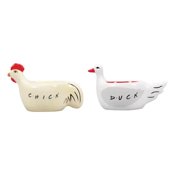 Friends Chick and Duck Egg Cup Set
