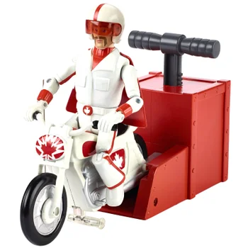 Toy Story 4 Canuck & Boom Boom Bike 7" Figure