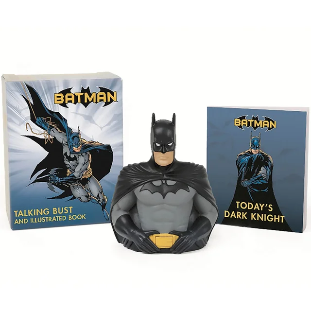 Batman: Talking Bust and Illustrated Book