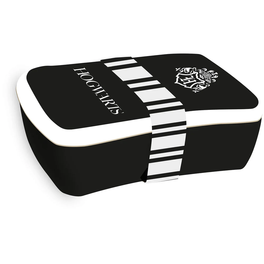 Harry Potter Bamboo Lunch Box - Hogwarts Image 1