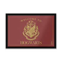 Harry Potter Welcome To Hogwarts Entrance Mat - undefined undefined