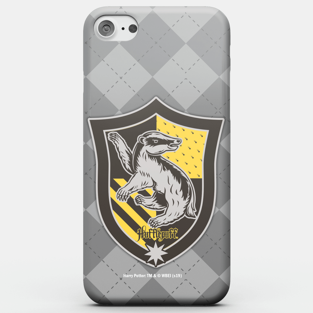 Harry Potter Phonecases Hufflepuff Crest Phone Case for iPhone and Android - iPhone 7 - Tough Case - Gloss Image 1