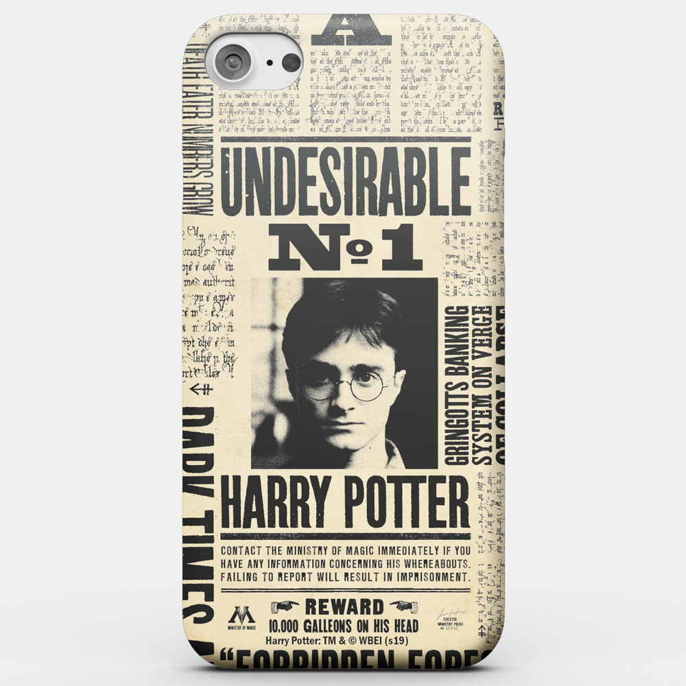 Harry Potter Phonecases Undesirable No. 1 Phone Case for iPhone and Android - iPhone 5/5s - Snap Case - Matte Image 1