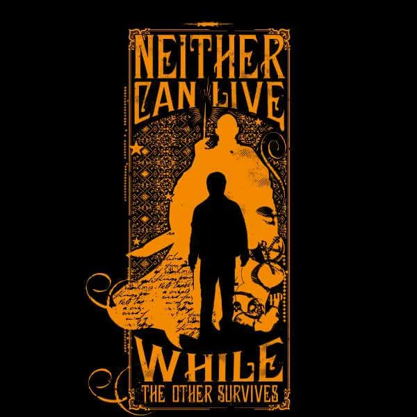 Harry Potter Neither Can Live Sweatshirt - Black