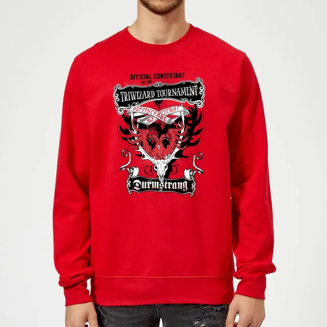 Harry Potter Triwizard Tournament Durmstrang Sweatshirt - Red