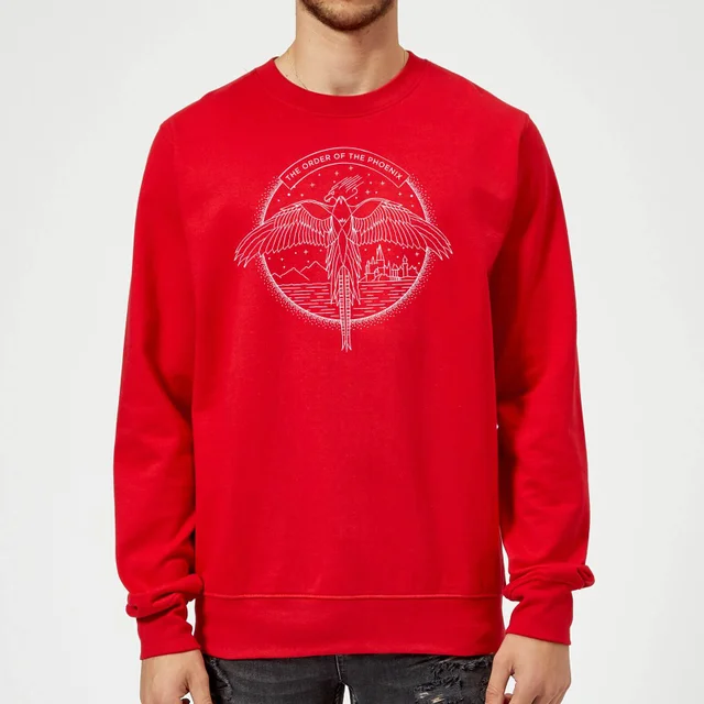 Harry Potter Order Of The Phoenix Sweatshirt - Red