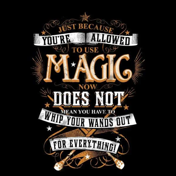 Harry Potter Whip Your Wands Out Sweatshirt - Black