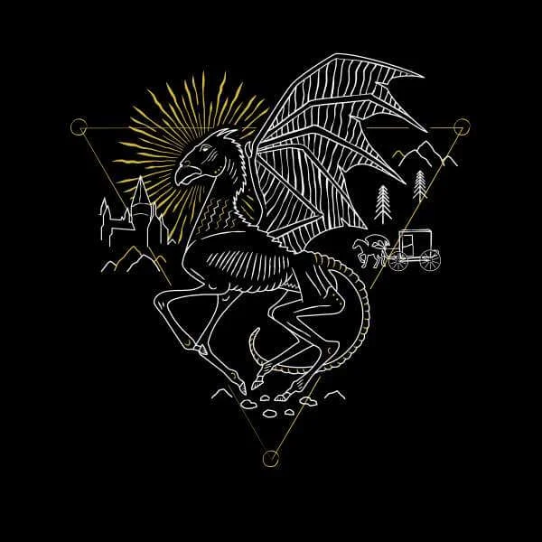 Harry Potter Thestral Sweatshirt - Black