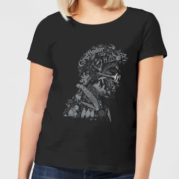 Harry Potter Harry Potter Head Women's T-Shirt - Black