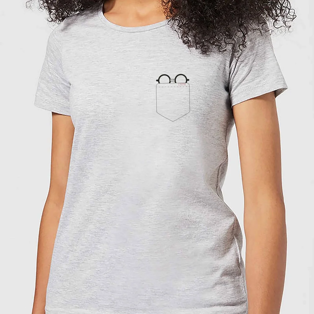 Harry Potter Harry Potter Pocket Glasses Women's T-Shirt - Grey - XS Image 1
