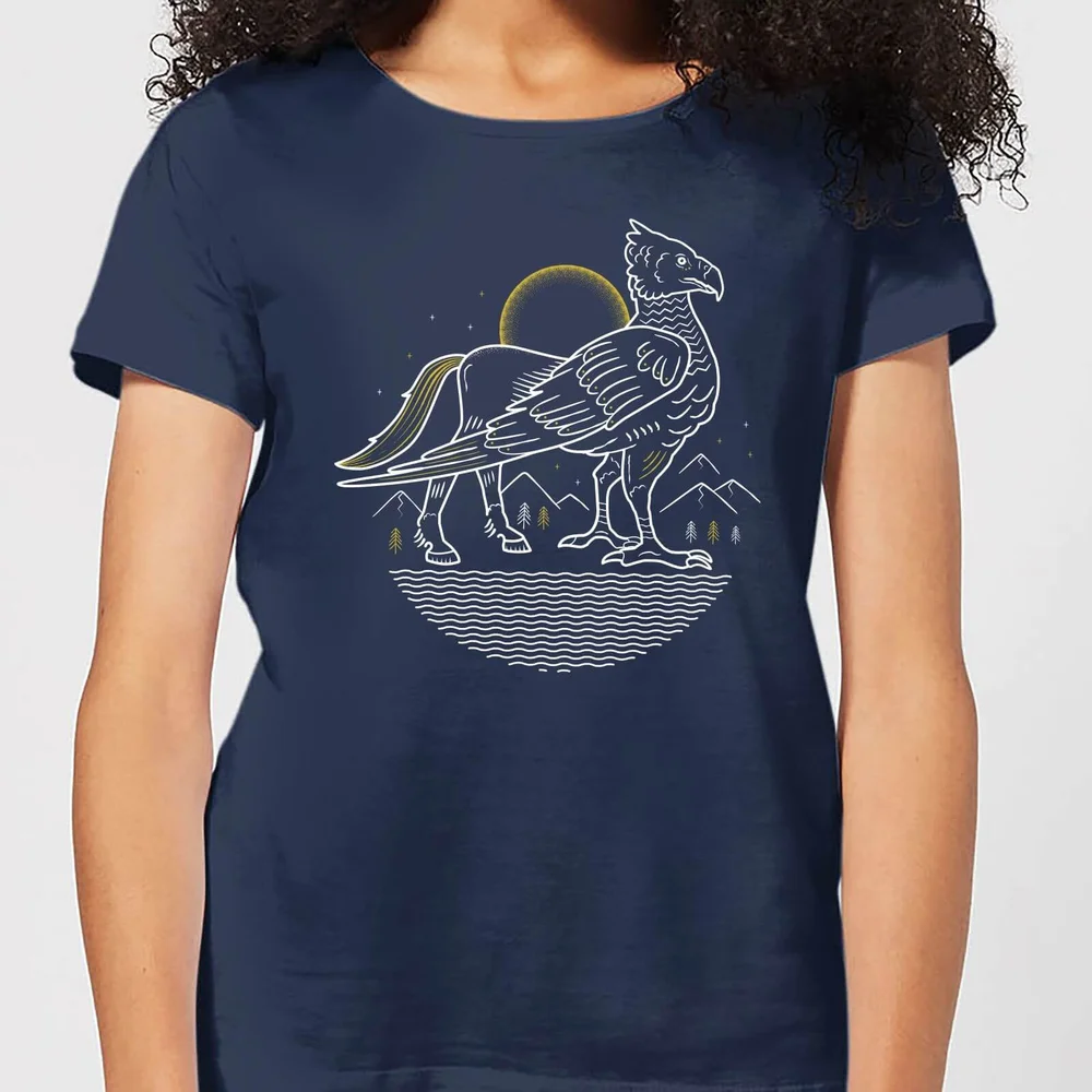 Harry Potter Buckbeak Women's T-Shirt - Navy - XS Image 1