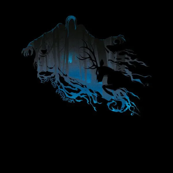 Harry Potter Dementor Silhouette Women's T-Shirt - Black