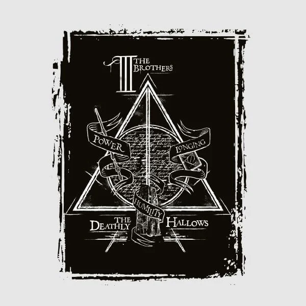 Harry Potter Three Brothers Women's T-Shirt - Grey