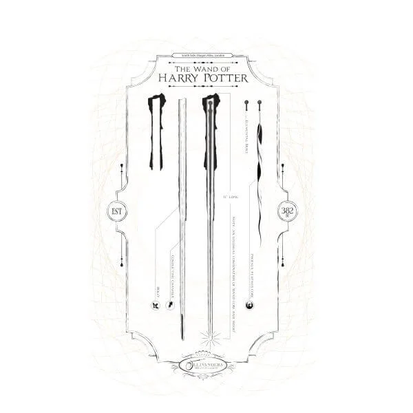 Harry Potter Wand Of Harry Potter Women's T-Shirt - White