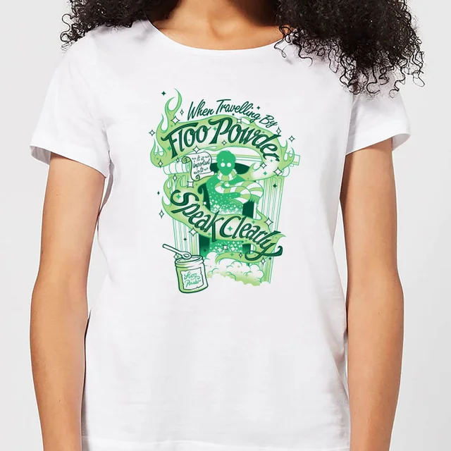 Harry Potter Floo Powder Women's T-Shirt - White