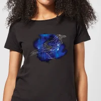 Harry Potter Ravenclaw Geometric Women's T-Shirt - Black - undefined undefined