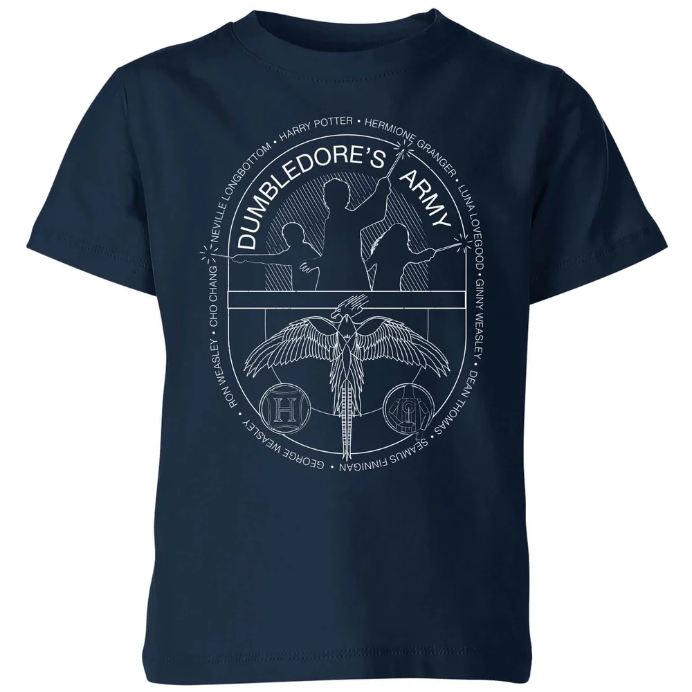Harry Potter Dumblerdore's Army Kids' T-Shirt - Navy - 3-4 Years Image 1