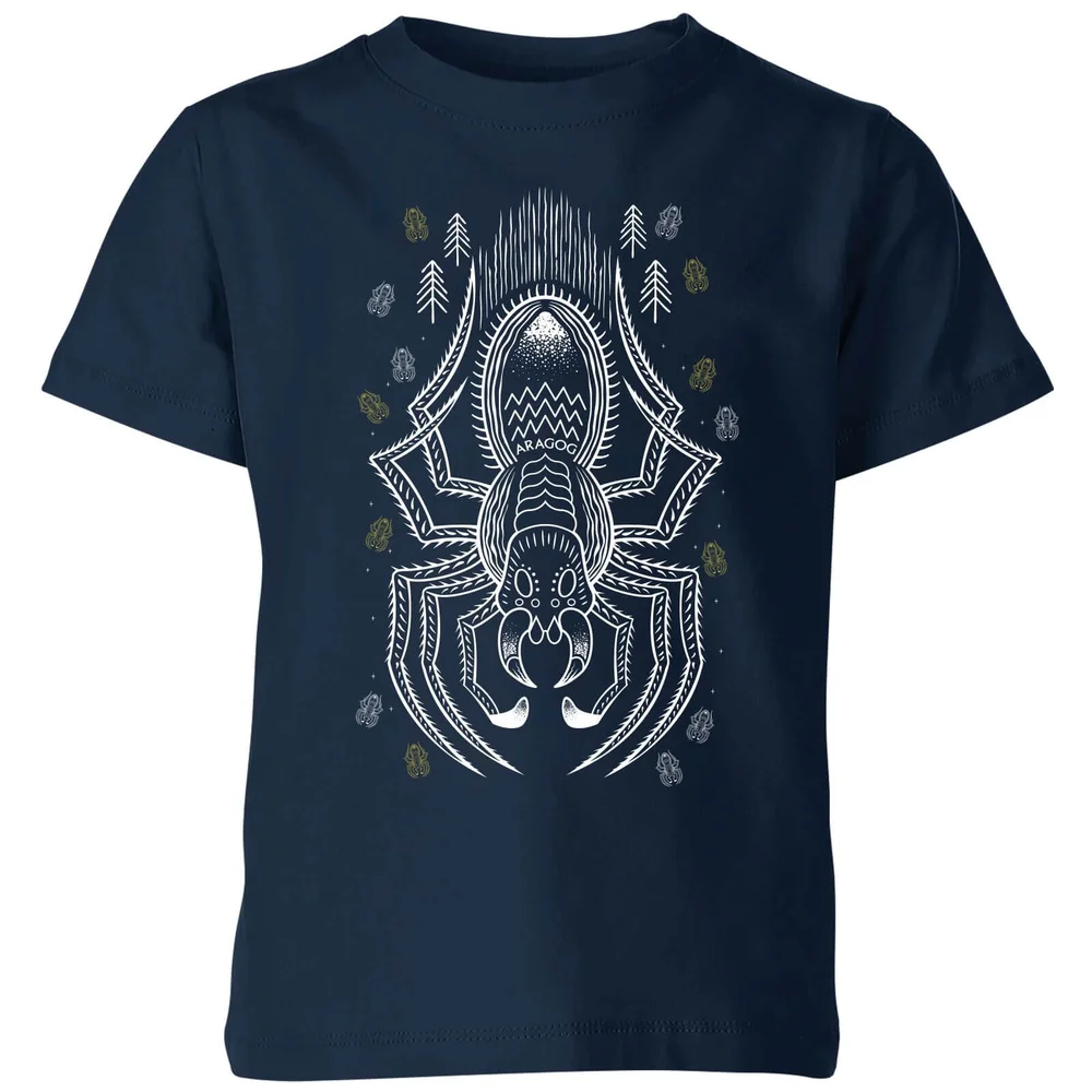 Harry Potter Aragog Kids' T-Shirt - Navy - 3-4 Years Image 1