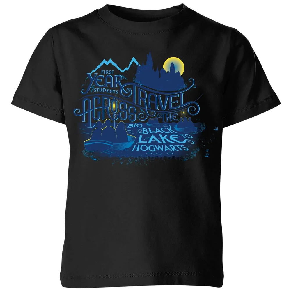 Harry Potter First Years Kids' T-Shirt - Black - 3-4 Years Image 1