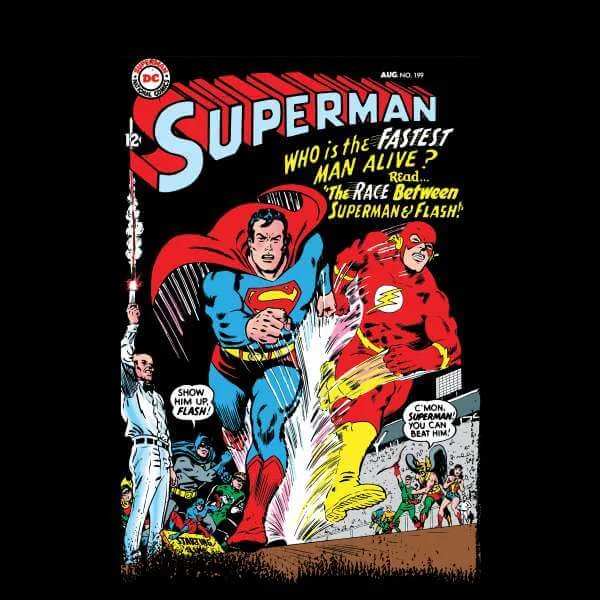 Justice League Who Is The Fastest Man Alive Cover Sweatshirt - Black
