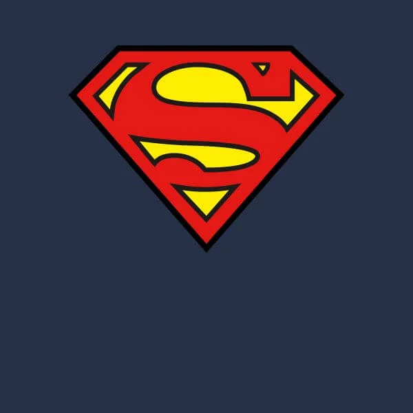 Justice League Superman Logo Women's T-Shirt - Navy