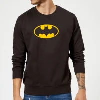 Justice League Batman Logo Sweatshirt - Black - undefined undefined