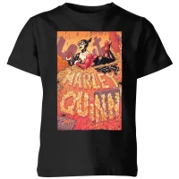 Batman Harley Quinn Cover Kids' T-Shirt - Black - undefined undefined