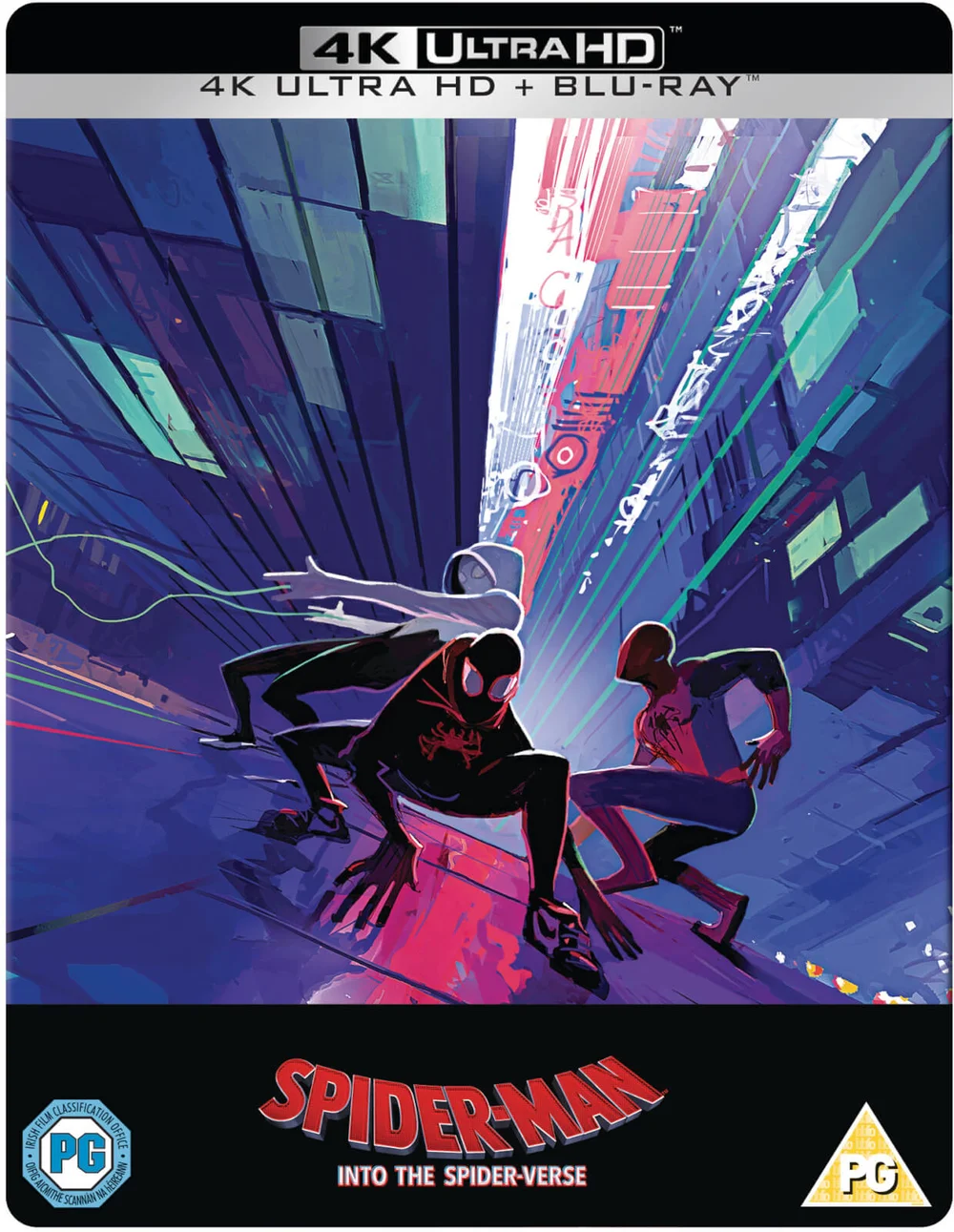 Spider-Man: Into The Spider-Verse 4K Ultra HD (Includes 2D Blu-ray) Limited Edition SteelBook Image 1