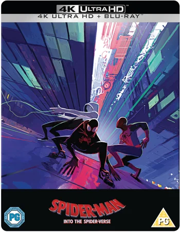 Spider-Man: Into The Spider-Verse 4K Ultra HD (Includes 2D Blu-ray) Limited Edition SteelBook
